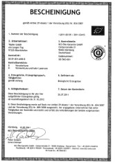 BIO Bescheinigung 2011/2012